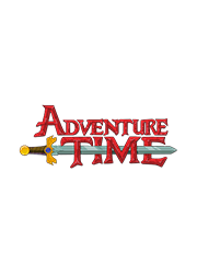 Adventure Time's logo.